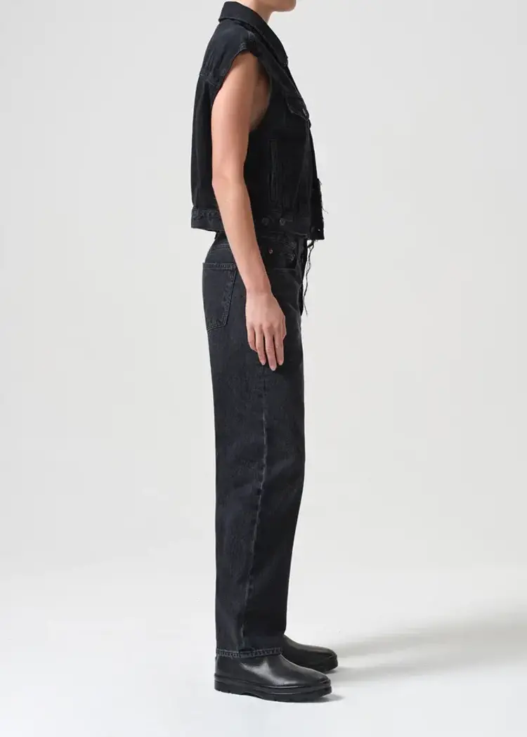 Agolde Charli Vest in Jagged