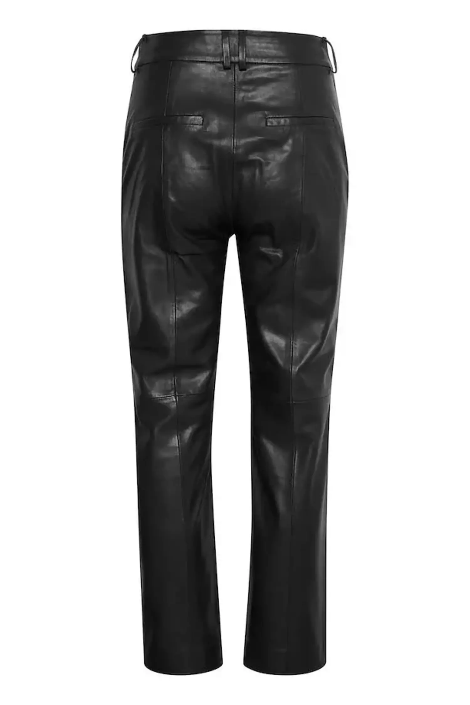 InWear Wrylie Leather Trouser Black