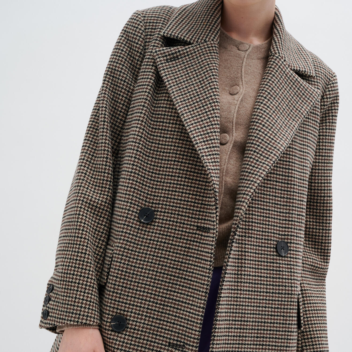 InWear  Peyton Blazer Coat Houndstooth Check - Tryst Boutique