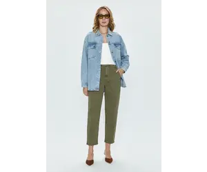 Pamela Ultra High Rise Straight Leg Jeans - Sustainable Denim