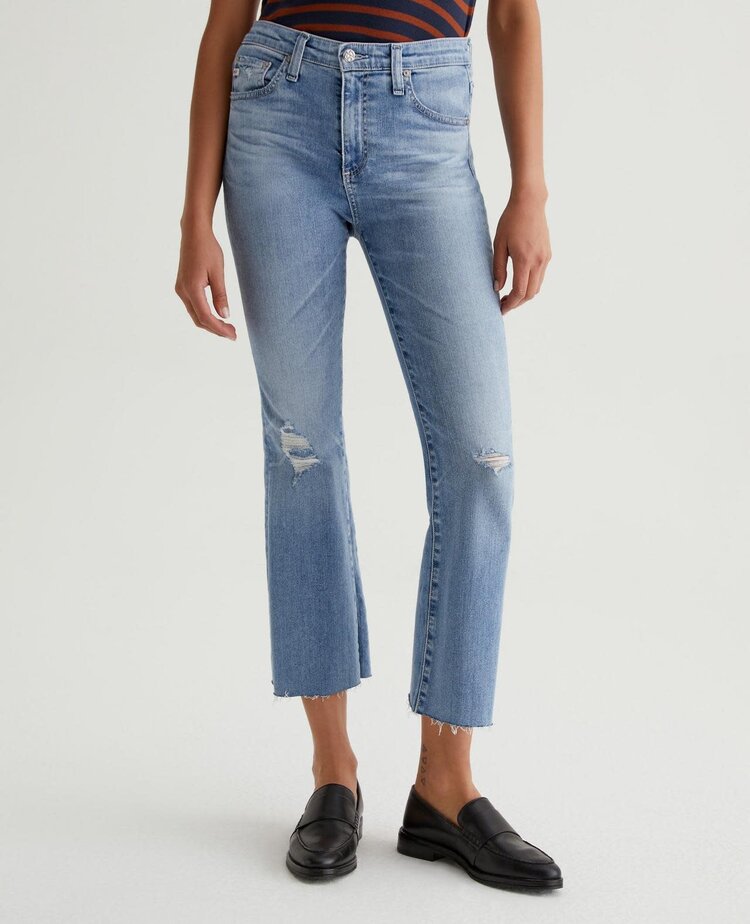 AG Denim Farrah Boot Cut Crop - 20 Years Liberty