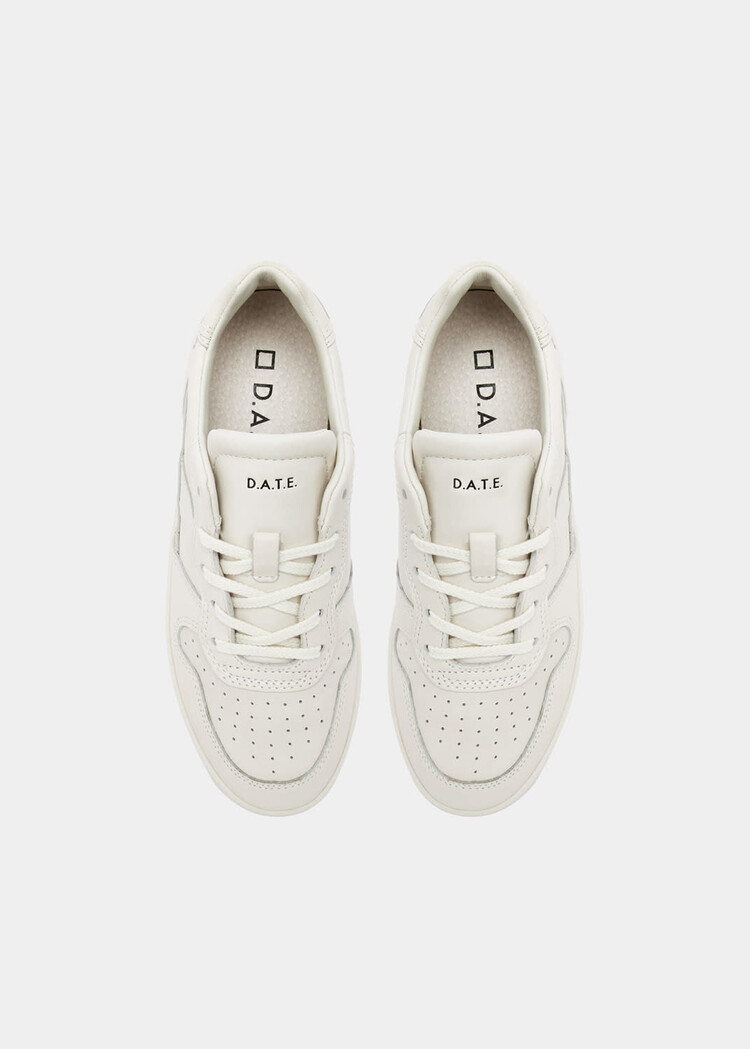 D.A.T.E Court 2.0 Mono Sneakers Ivory