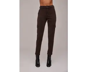 Bella Dahl Jenna Cargo Trouser Rich Chocolate