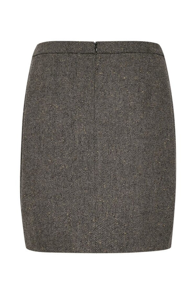 Part Two Concetta Skirt Black Tweed