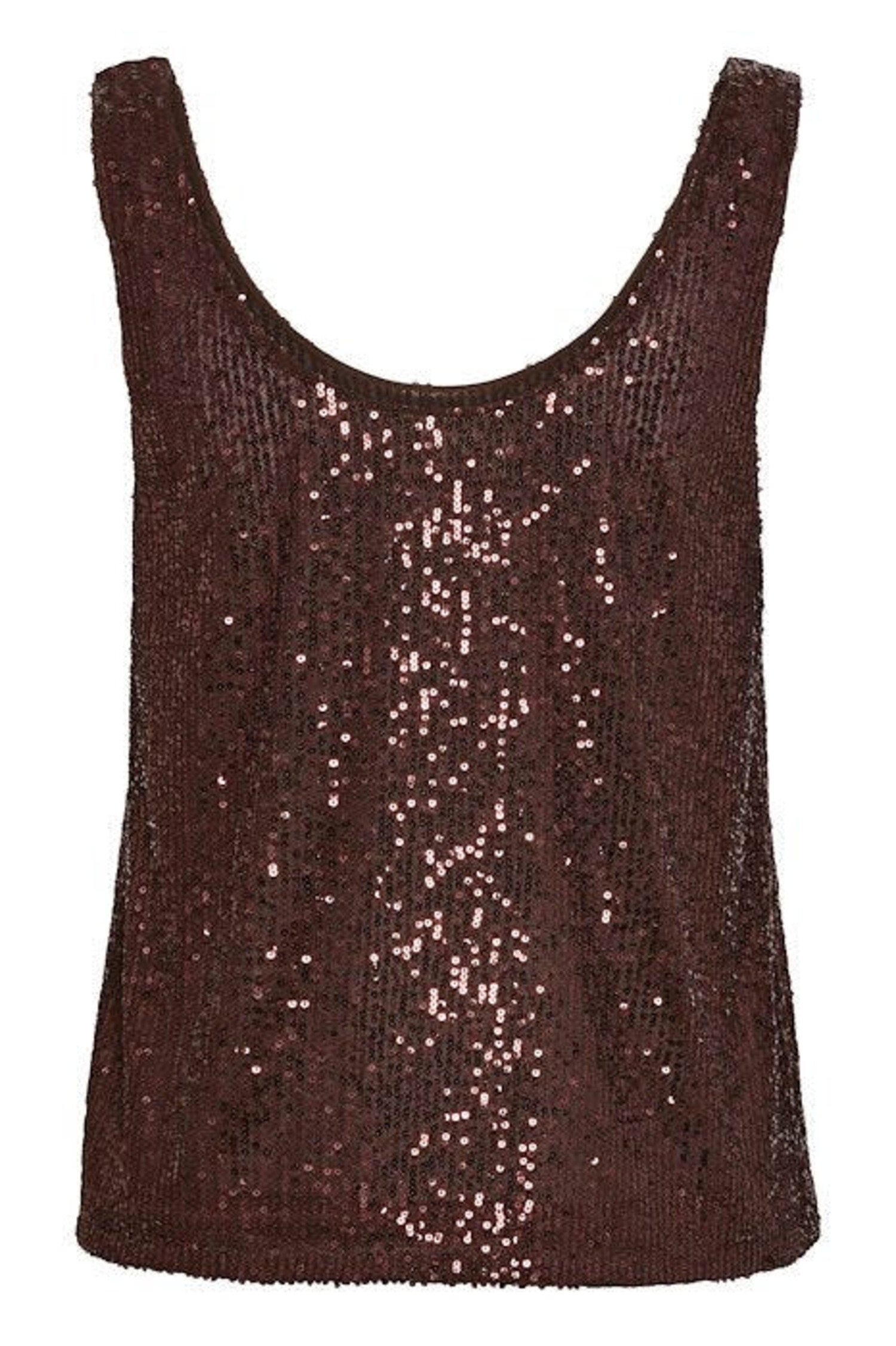 Part Two  Tamana Sequin Tank Mole Metallic - Tryst Boutique