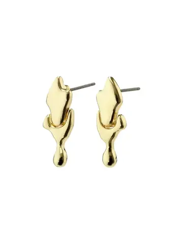 Pilgrim Jewellery Alyssa Recycled Earrings Gold