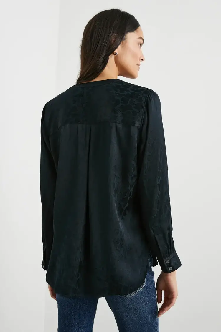 Rails Pearl Top Onyx Leopard