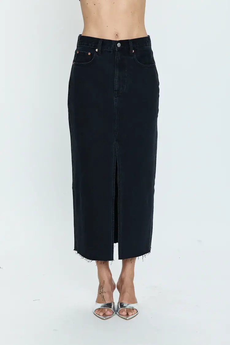 Pistola Alice High Rise Midi Skirt - Underground