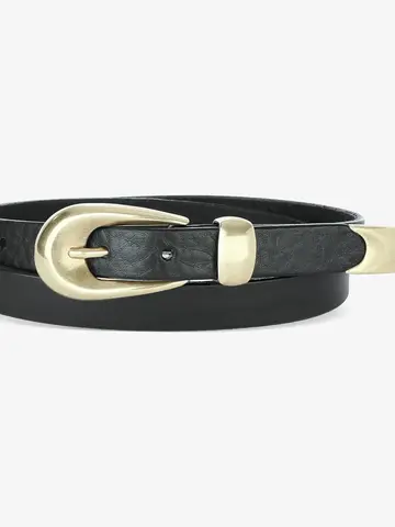 Brave Leather Kitt Belt Black Bridle