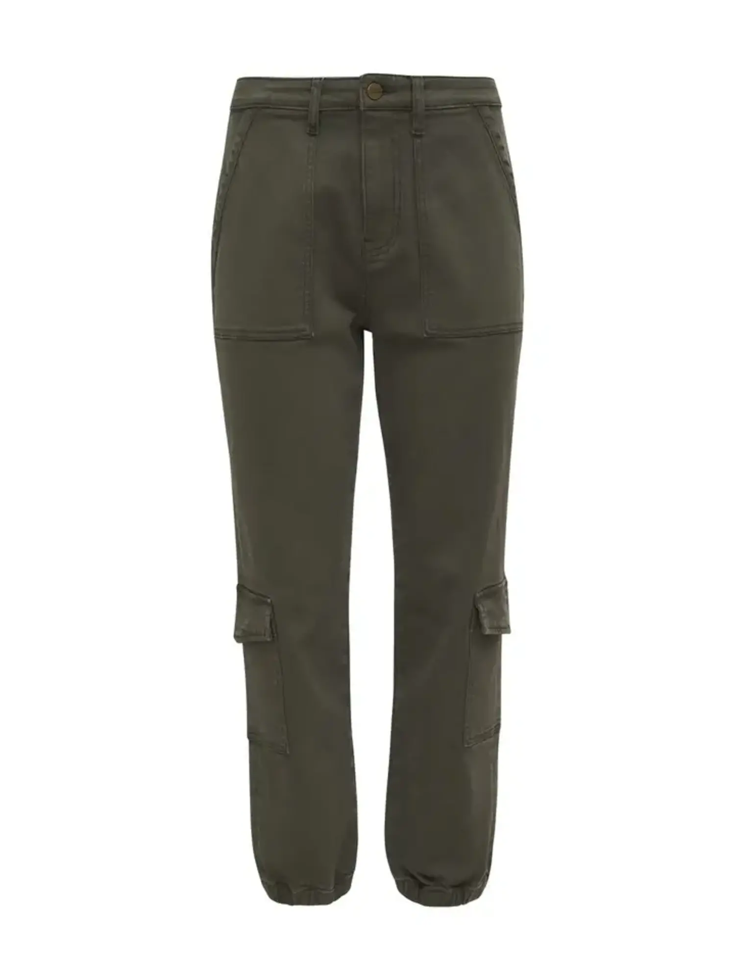 Sanctuary  Brooklyn Cargo Denim Pant Mossy Green - Tryst Boutique