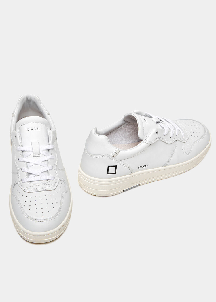 Court Calf Sneaker White