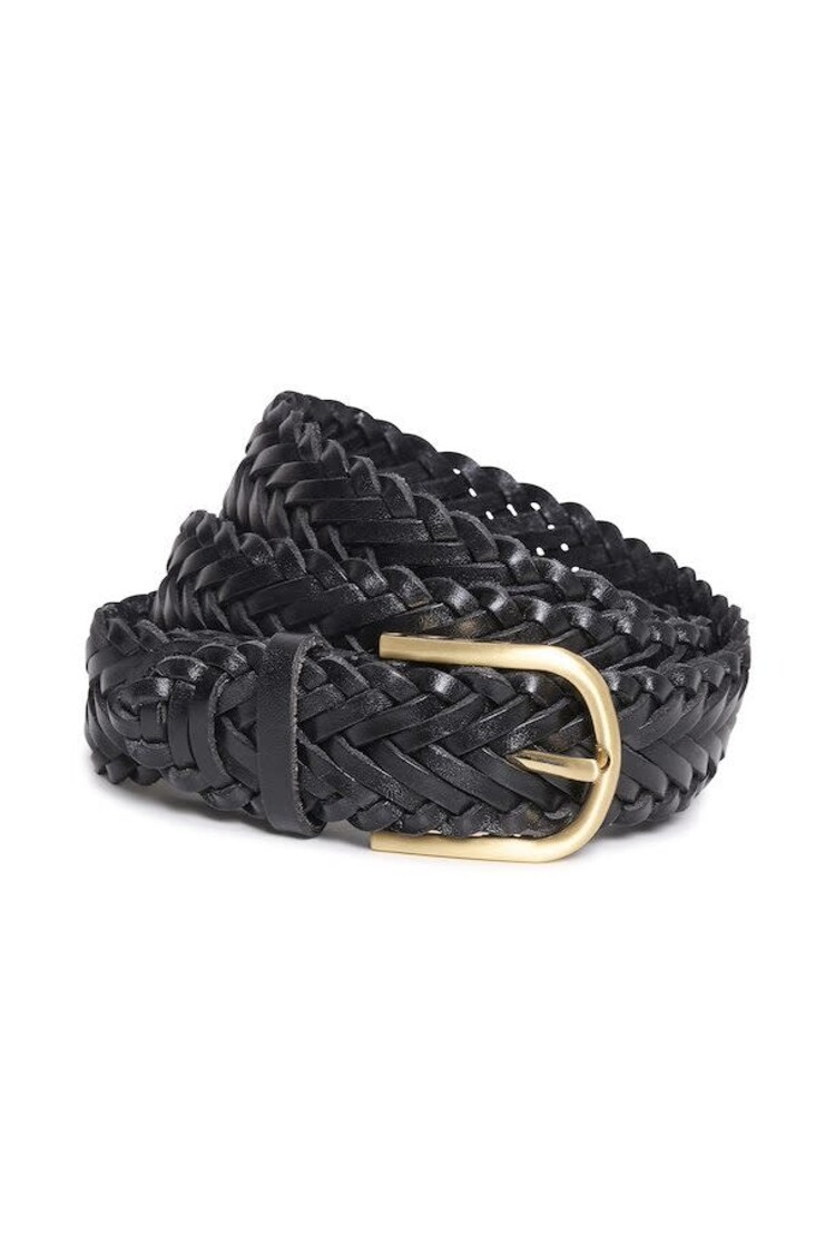 Part Two Chilas Woven Belt Black