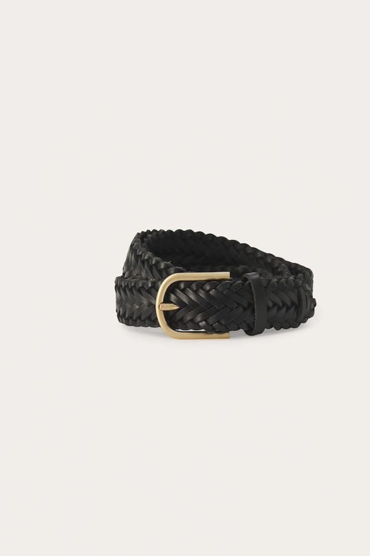 Part Two Chilas Woven Belt Black