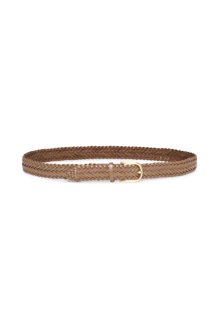Part Two Chilas Woven Belt Toasted Coconut