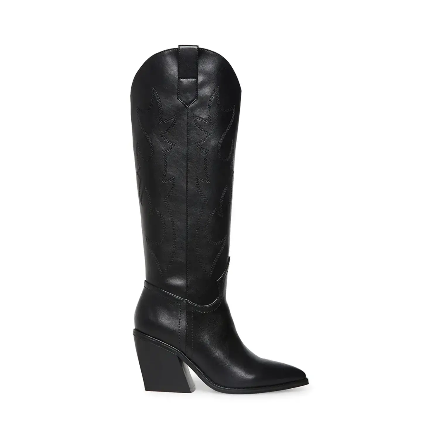 Steve Madden Arizona Cowboy Boot Black