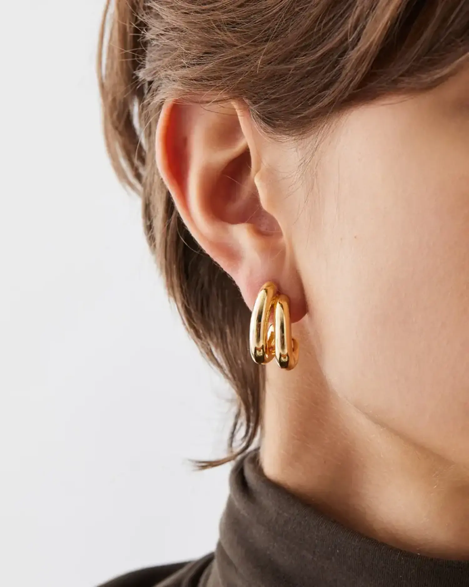 Jenny Bird Florence Earring Gold