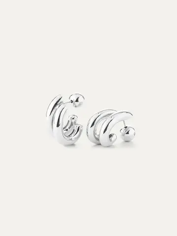 Jenny Bird Florence Earring Silver