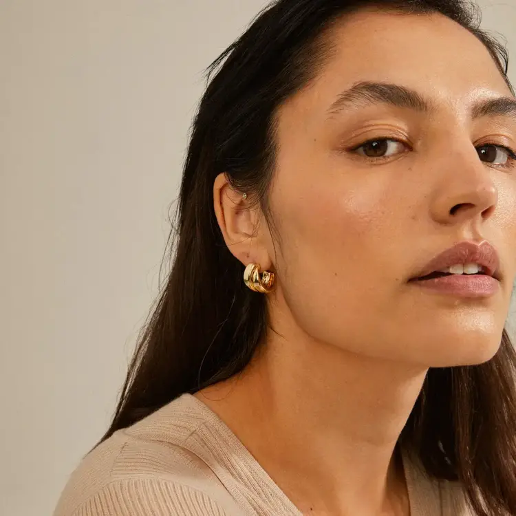 Pilgrim Jewellery ORIT Recycled Gold Earrings