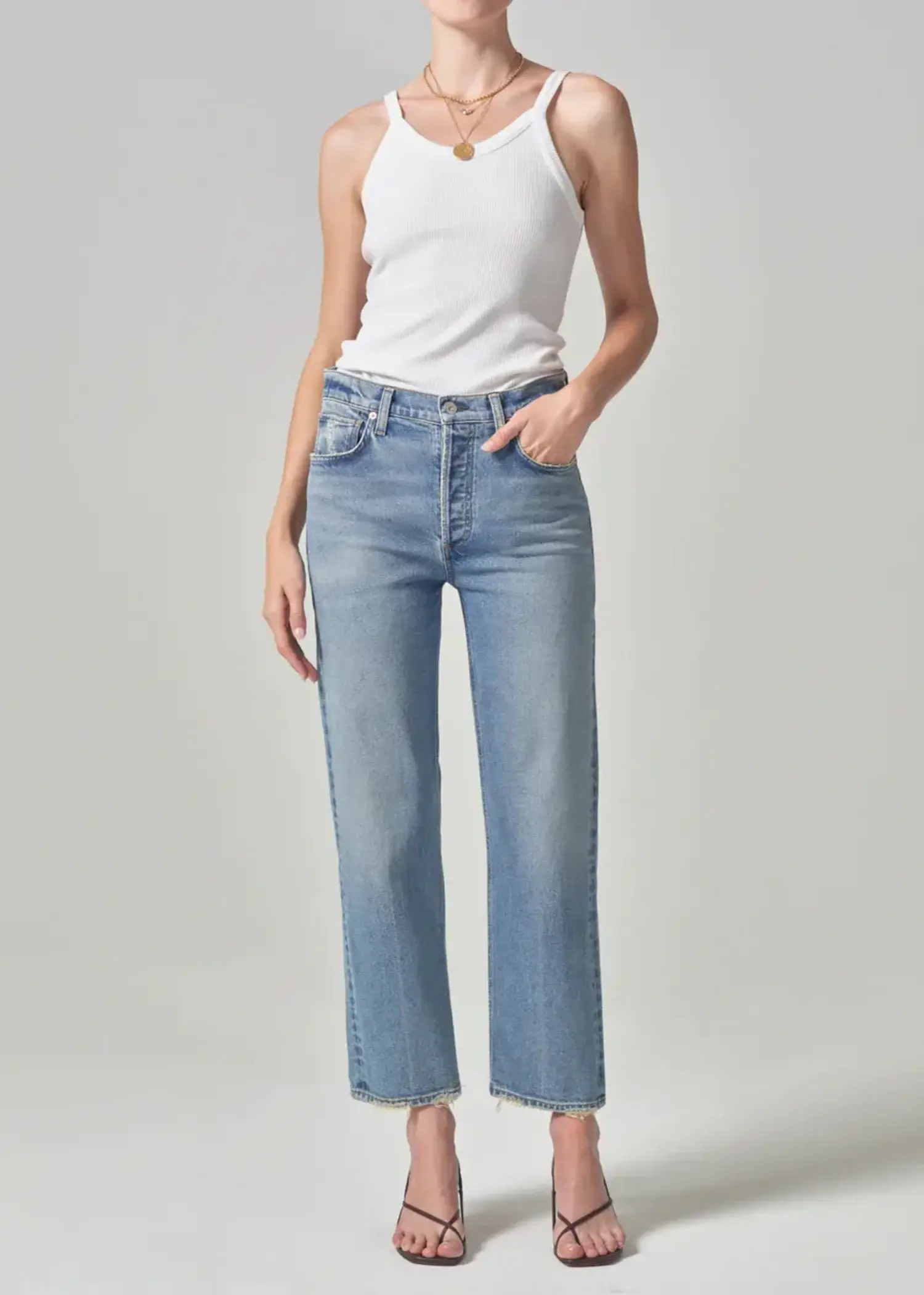 Citizens of Humanity Florence Wide Straight Fontana Tryst Boutique