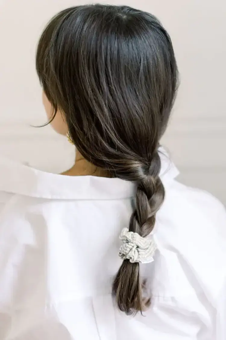 Chelsea King Park Ave York Silk Tween Scrunchie Thin