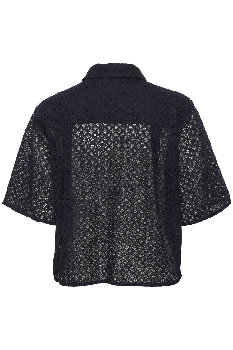 Part Two Ezra Shirt Dark Navy