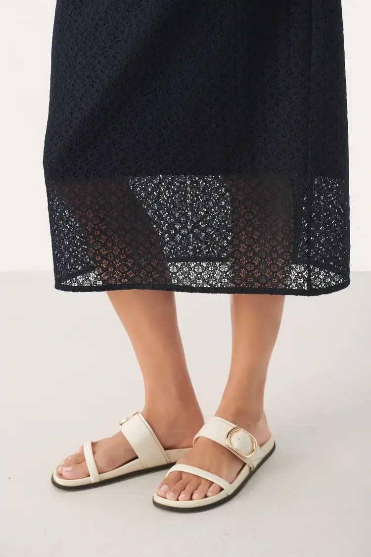 Part Two Emerie Skirt Dark Navy