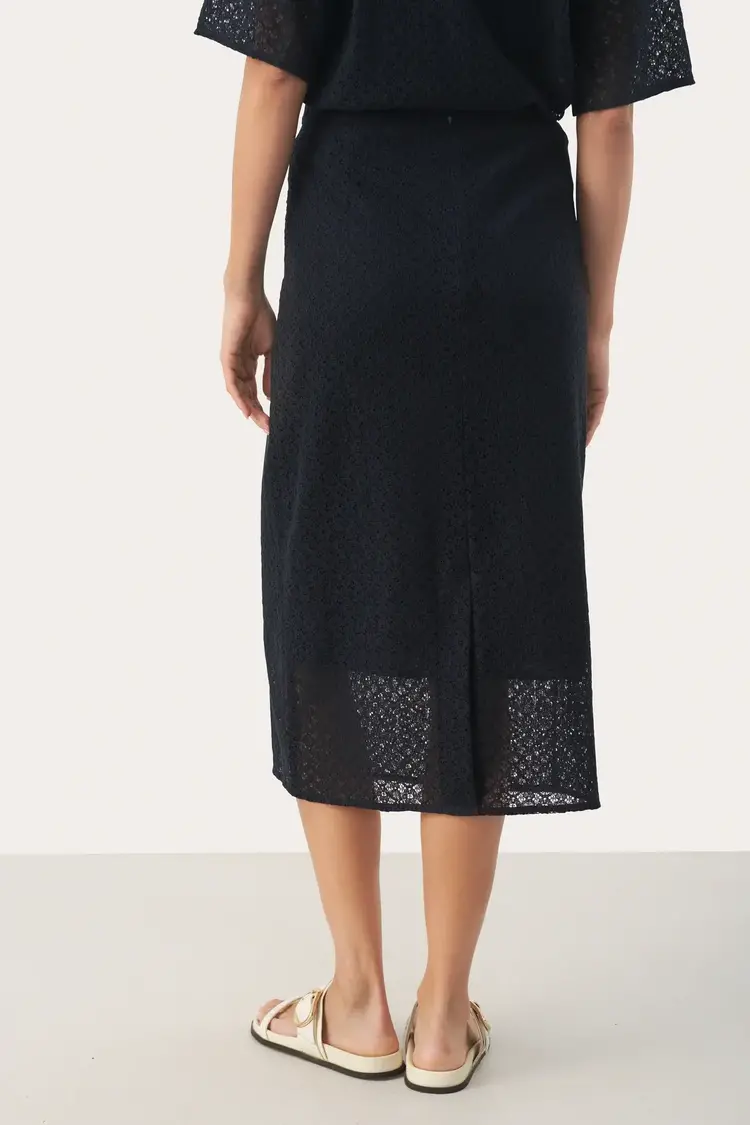 Part Two Emerie Skirt Dark Navy