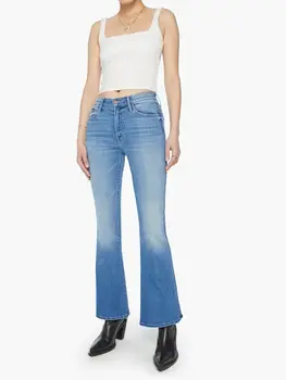Suede Juniors Eva Mid Rise Ripped Bootcut Casey Jeans Blue 27 Affordable  Designer Brands