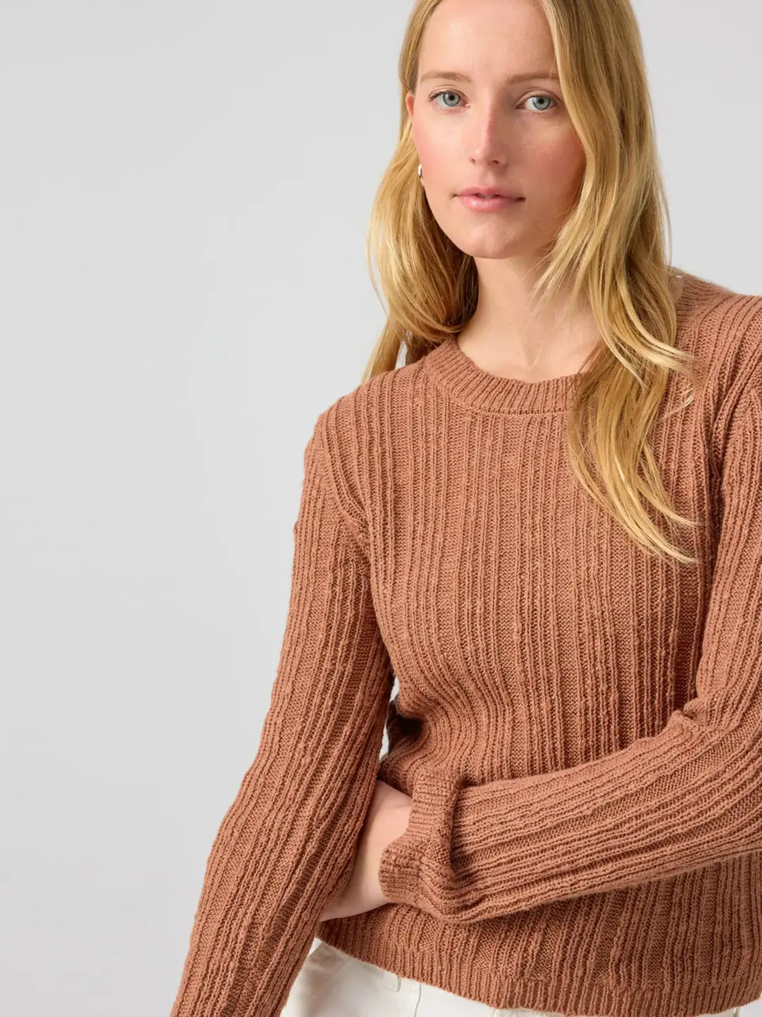 Sanctuary | Monday Blooms Sweater Mocha Mousse - Tryst Boutique