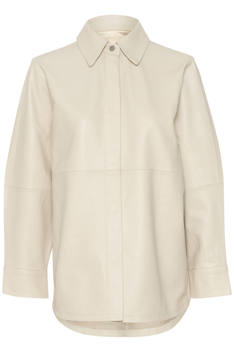 InWear Zacil Leather Top Haze