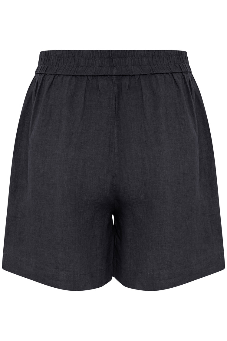Part Two Gerd Linen Shorts Dark Navy
