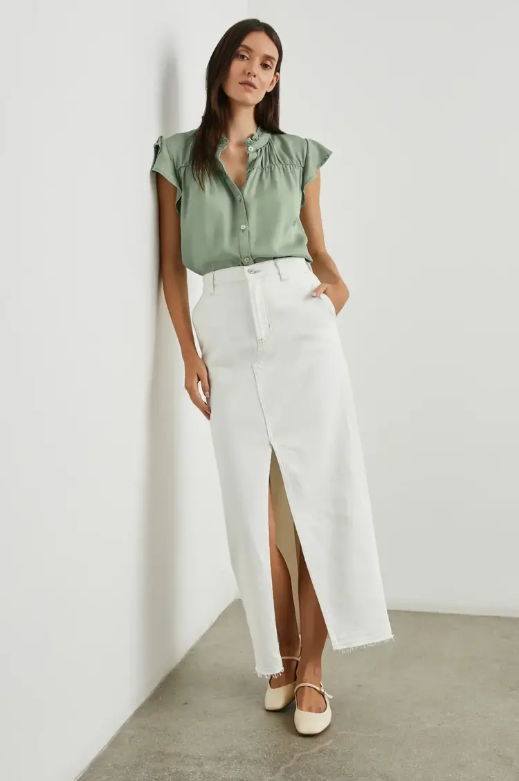 Rails Ruthie Top Sage Denim