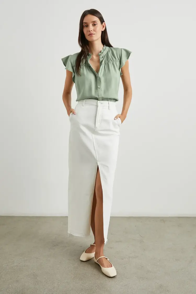 Rails Ruthie Top Sage Denim