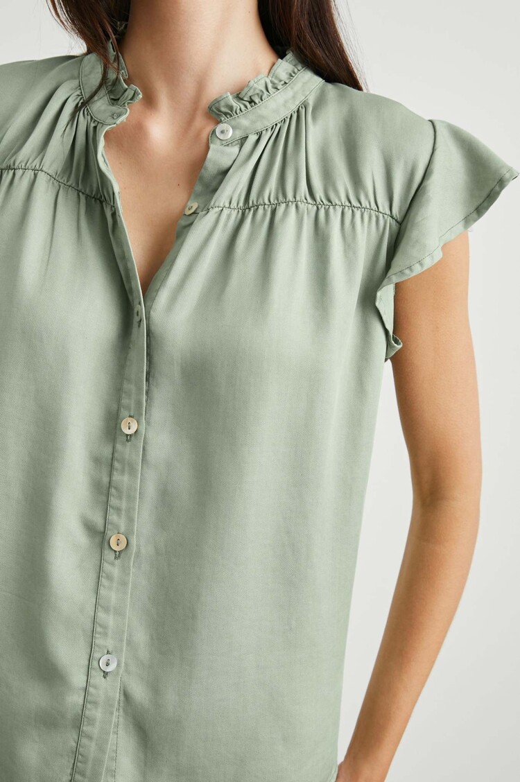 Rails Ruthie Top Sage Denim