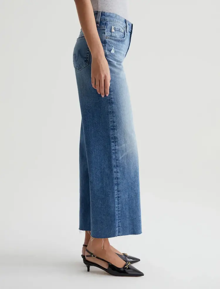 AG Denim Saige Wide Leg Crop  - 17 Years Wilshire