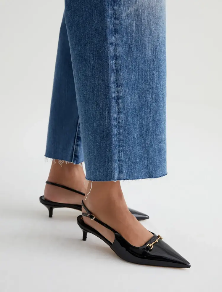 AG Denim Saige Wide Leg Crop  - 17 Years Wilshire