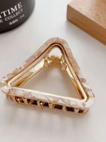 Swoon Beauty Ariel Acetate & Metal Claw Clip Blush