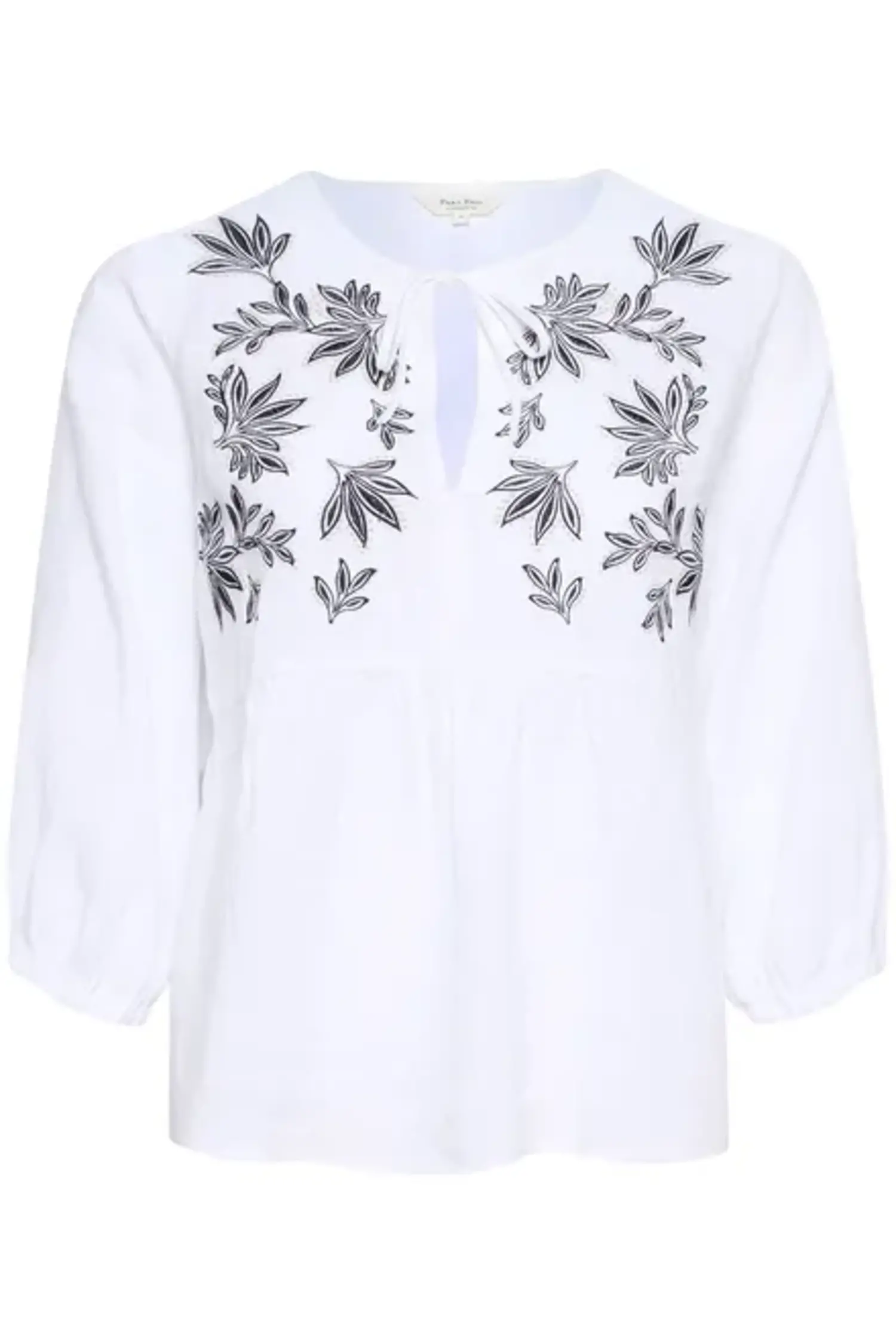 Part Two | Gwendina Blouse White Embroidered - Tryst Boutique