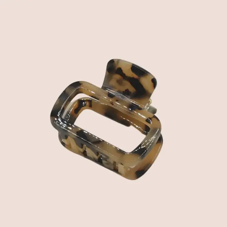 Swoon Beauty Jasmine Acetate Claw Clip Tortoise