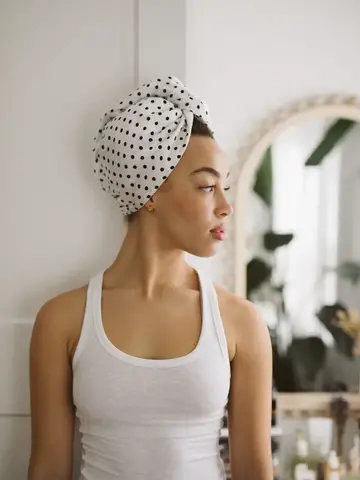 Swoon Beauty Heavenly Hair Towel Polka Dot