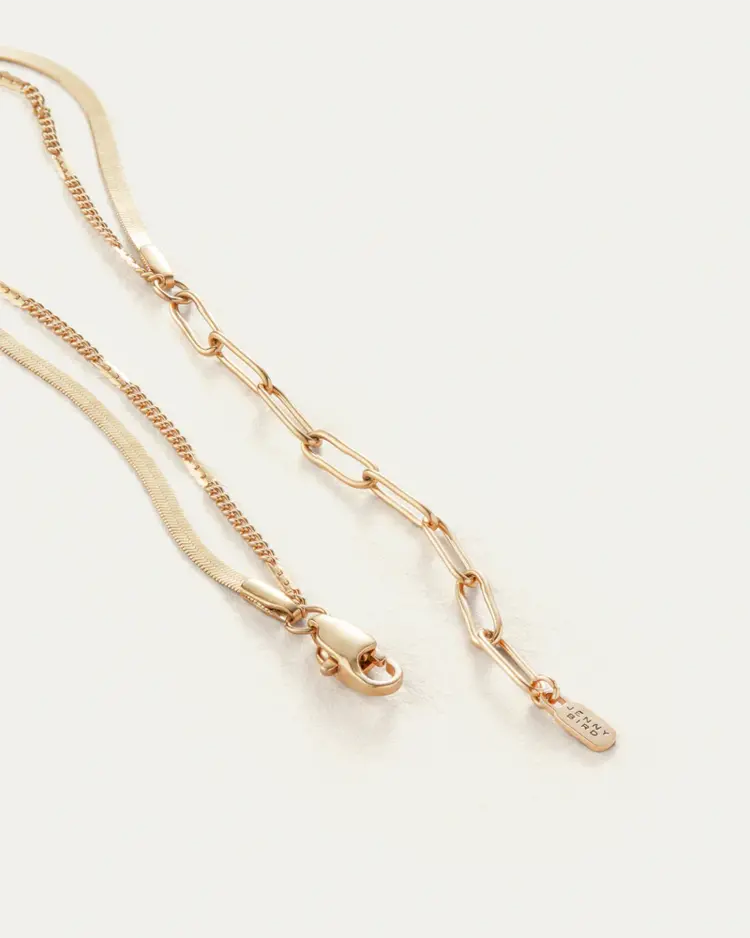 Jenny Bird Surfside Anklet Gold