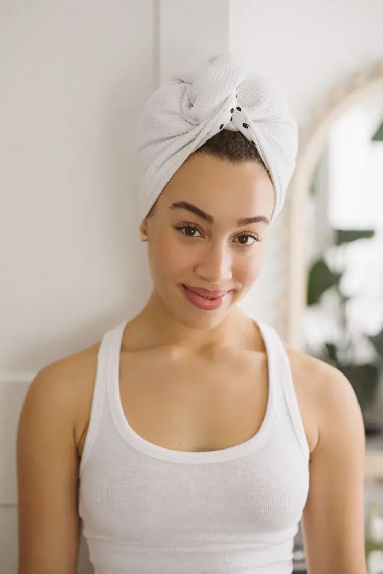 Swoon Beauty Heavenly Hair Towel Polka Dot