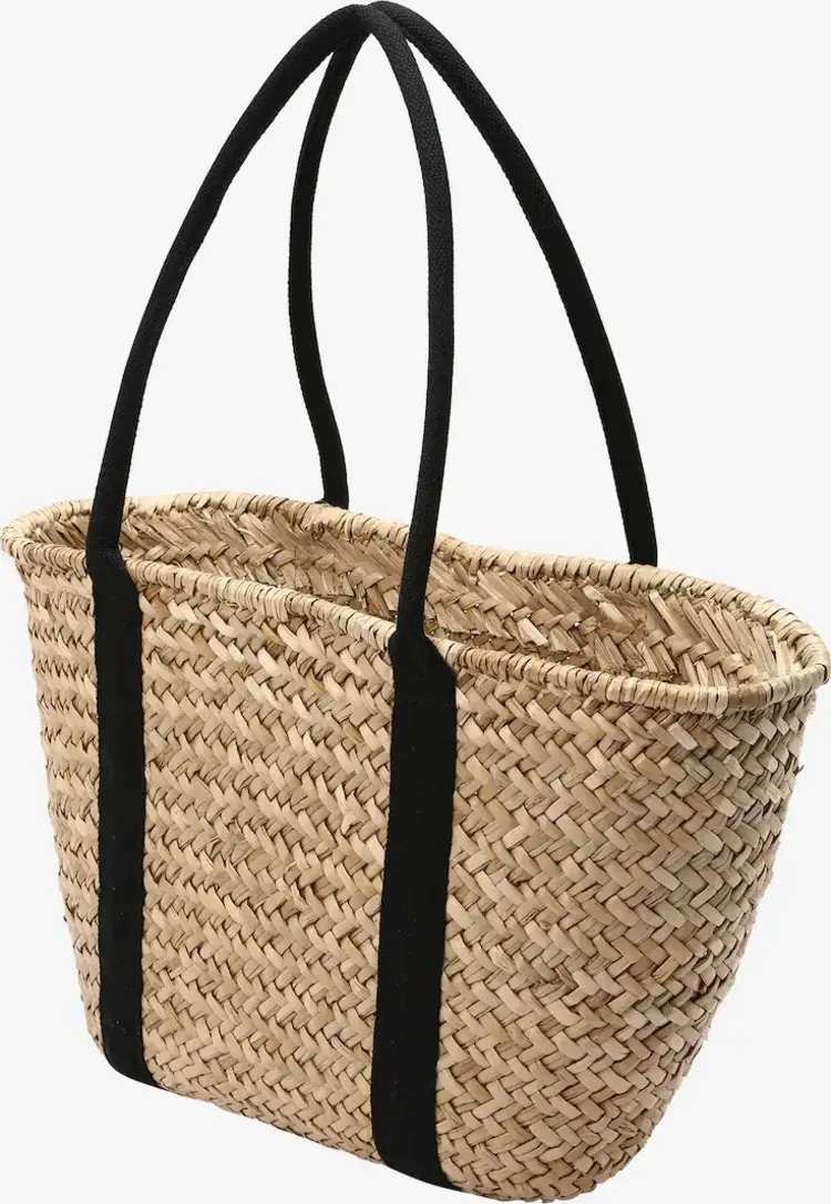 Part Two Geske Rattan Bag Natural Raw