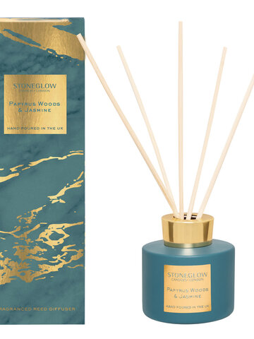 Stoneglow Papyrus Woods & Jasmine  Reed Diffuser