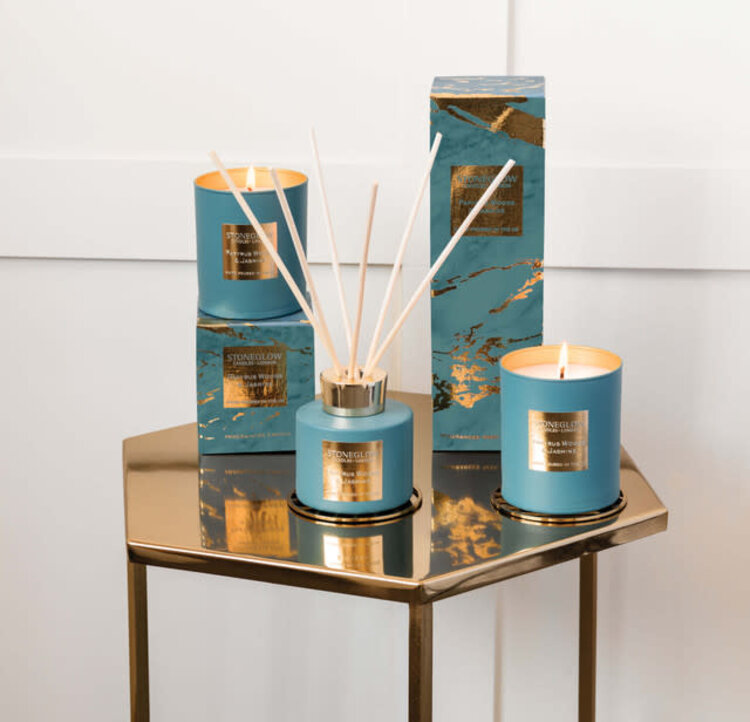 Stoneglow Papyrus Woods & Jasmine  Reed Diffuser