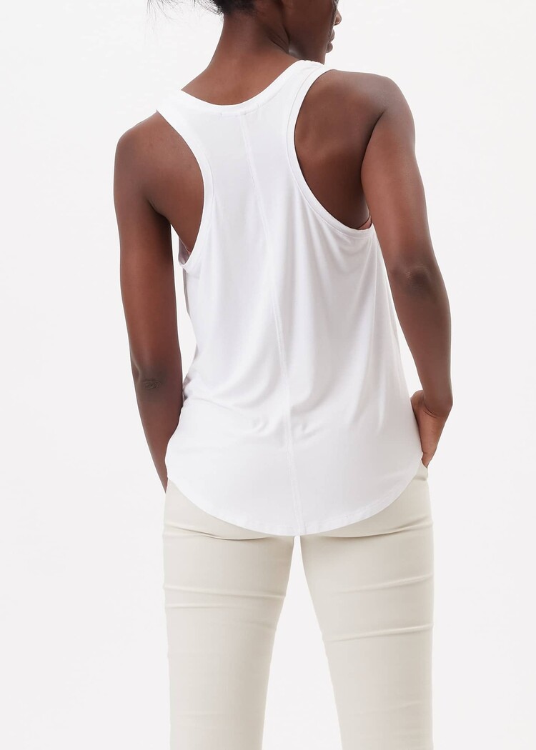 I Love Tyler Madison Agnes Racerback Tank White