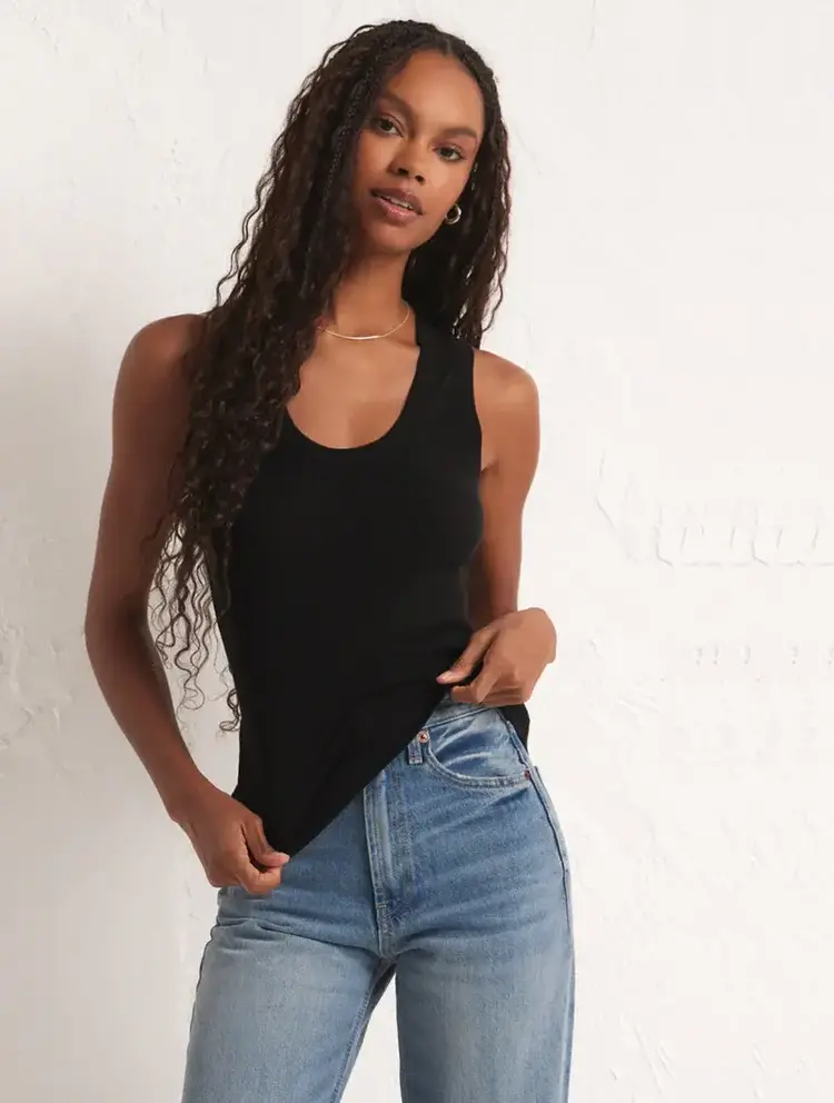 ZSupply Sirena Rib Tank Black