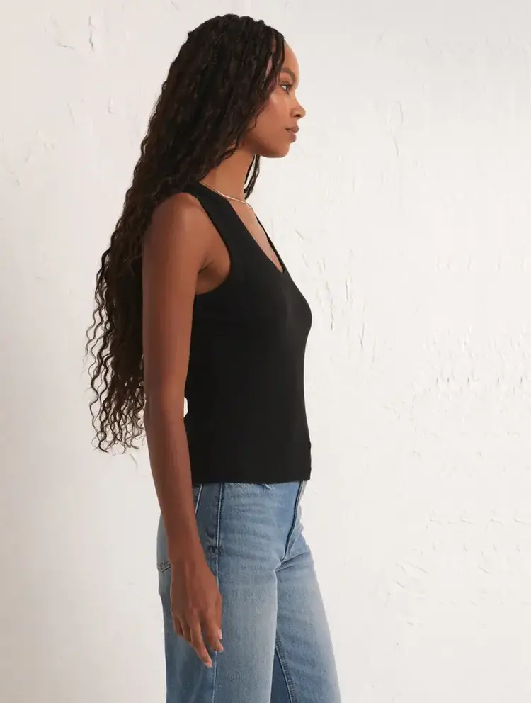 ZSupply Sirena Rib Tank Black