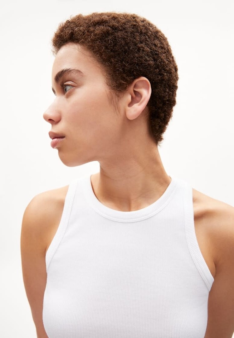 Armed Angels KANITAA Ribbed Tank White