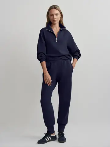 Varley The Slim Cuff Pant 25" Blue Nights